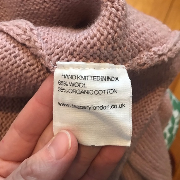 Jaggery London wool/cotton turtleneck - Picture 3 of 8